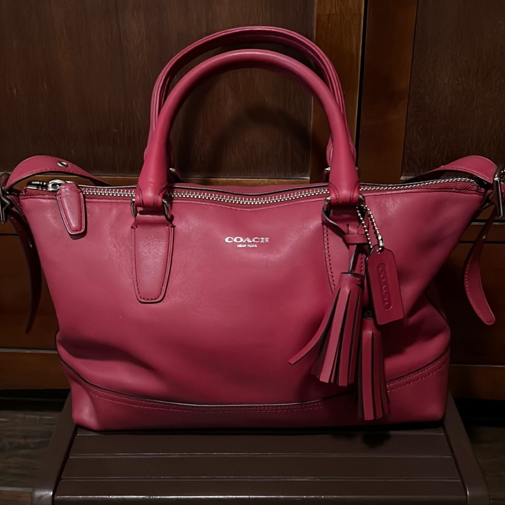 Coach Legacy Molly East/West Leather Tote Shoulder Bag